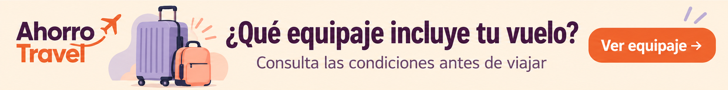 Consulta qué equipaje incluye tu vuelo